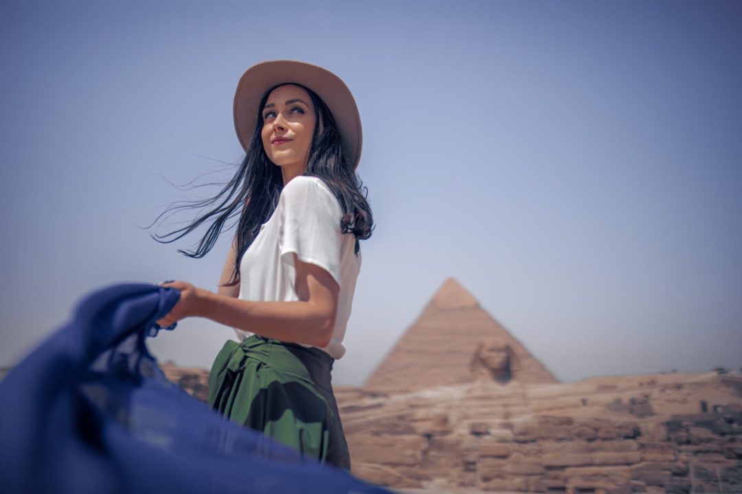 Solo Travel Guide to Egypt - Solo Adventure at Giza Pyramids Sphinx Egypt