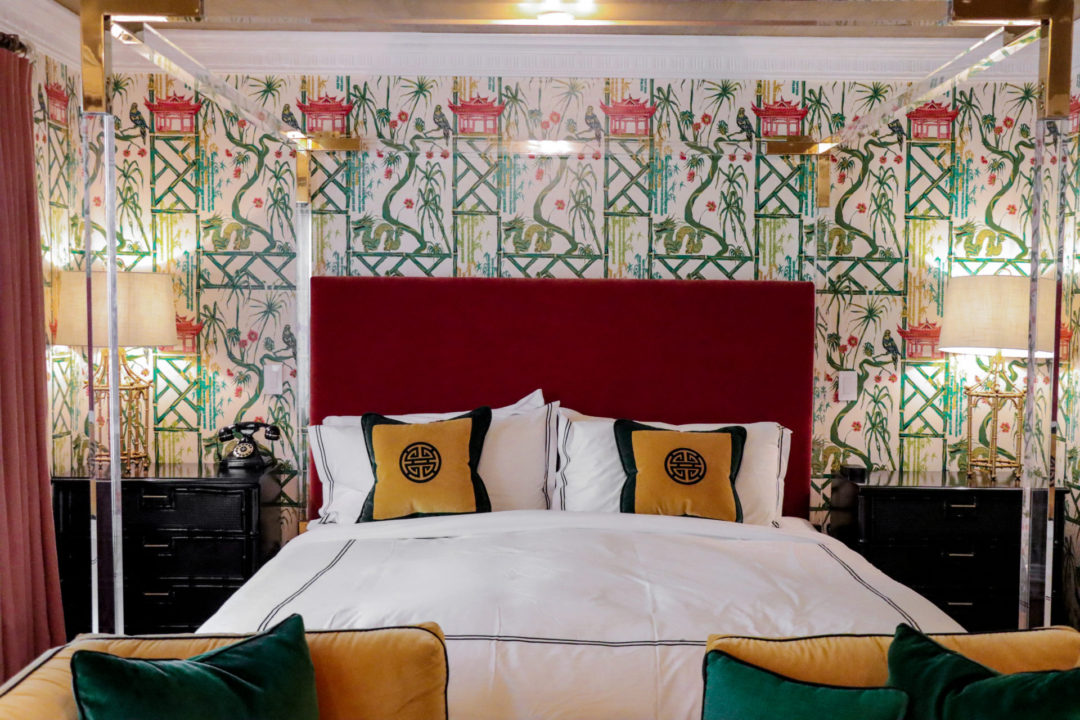 The Anna May Wong Room, a Grand Premier Suite at The Prospect Hollywood Boutique Hotel in California, USA