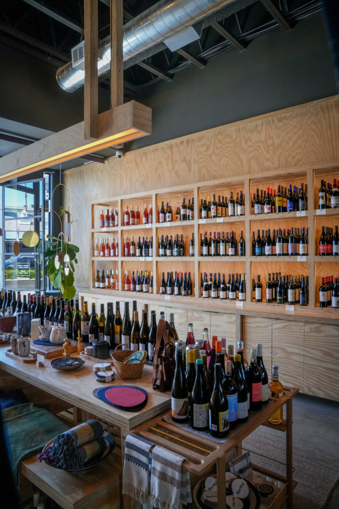 Natural Wine Stores in Los Angeles: The interior of DIA Natural Wine in Studio City, a suburb of Los Angeles, California