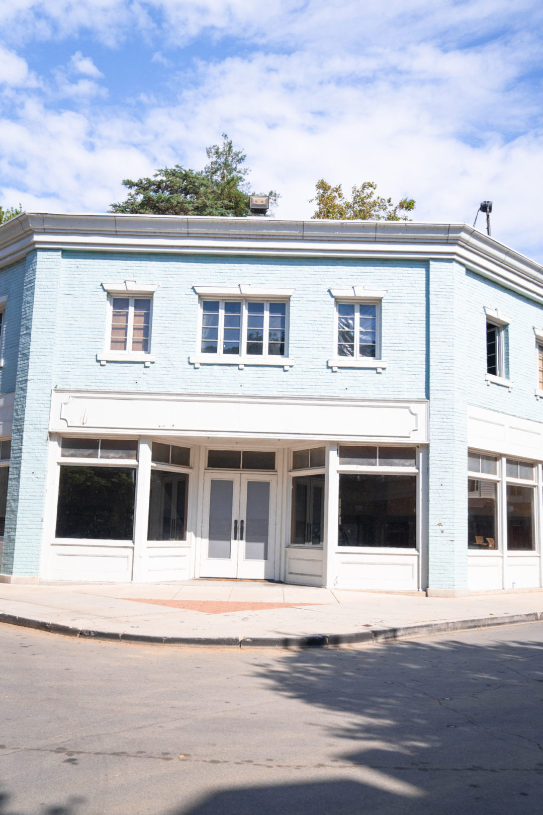 The cafe where Mia worked in La La Land on the backlot of the Warner Bros. Studio in Burbank, California
