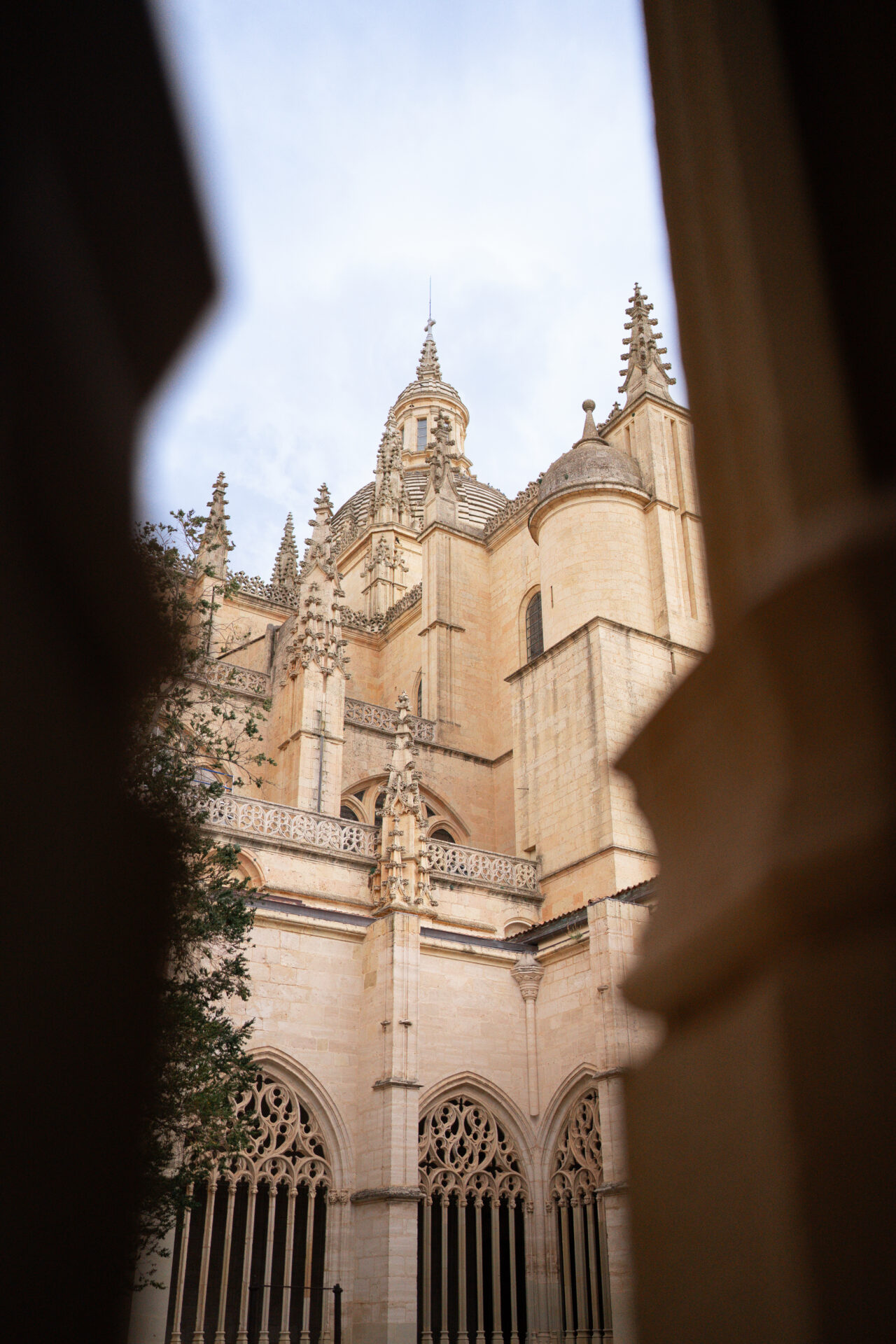 The Segovia Cathedral in Spain