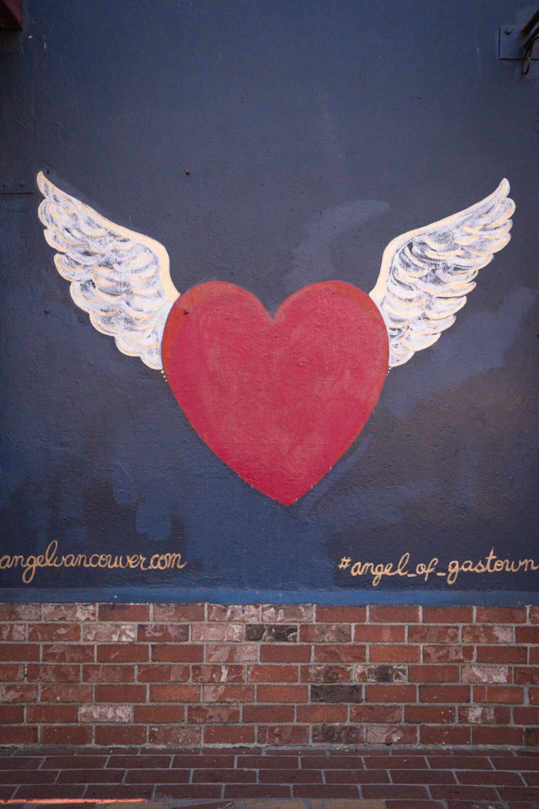 A street art mural in Gastown in Vancouver, Canada