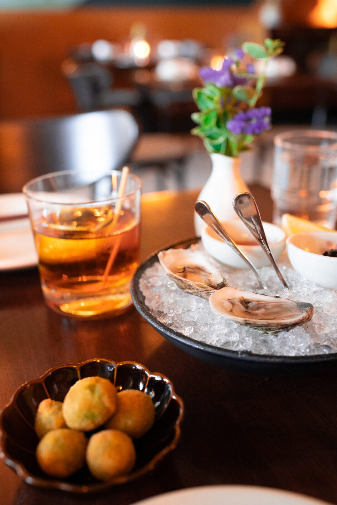 Best places to eat in Vancouver for first-timers: Oysters and drinks from Kissa Tanto in Vancouver, Canada