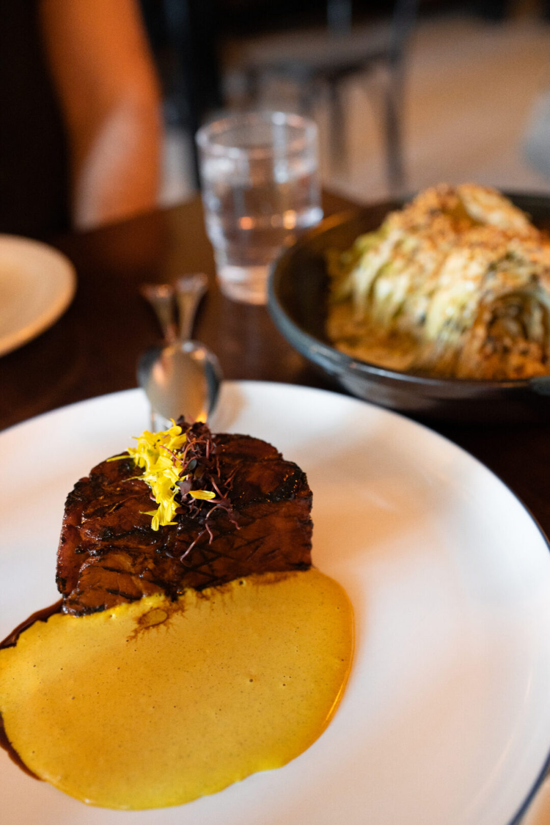 The pork belly from Kissa Tanto in Vancouver's Chinatown