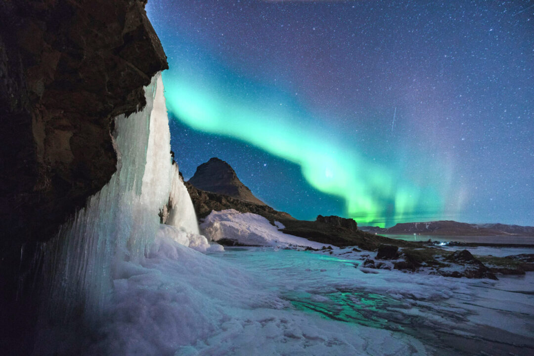 10 Best Solo Travel Countries For First-Timers: The northern lights from Iceland