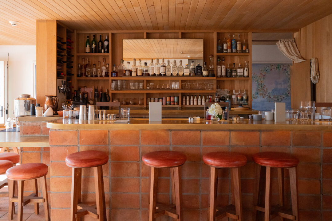The Saline Bar inside Hotel Joaquin in Laguna Beach, California